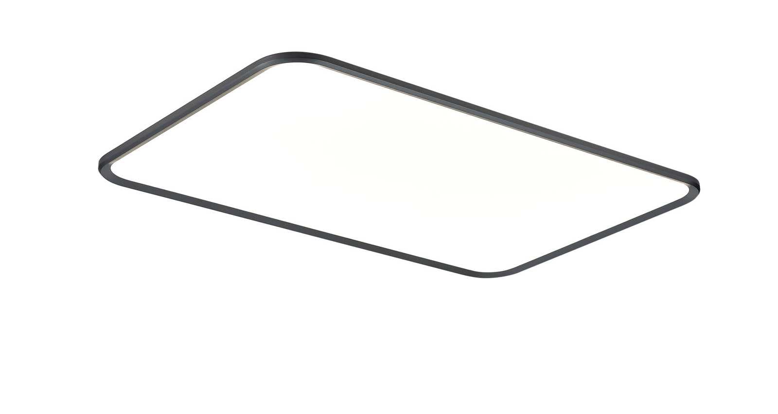 Modern Grey Flush Rectangle Ceiling Light CP185