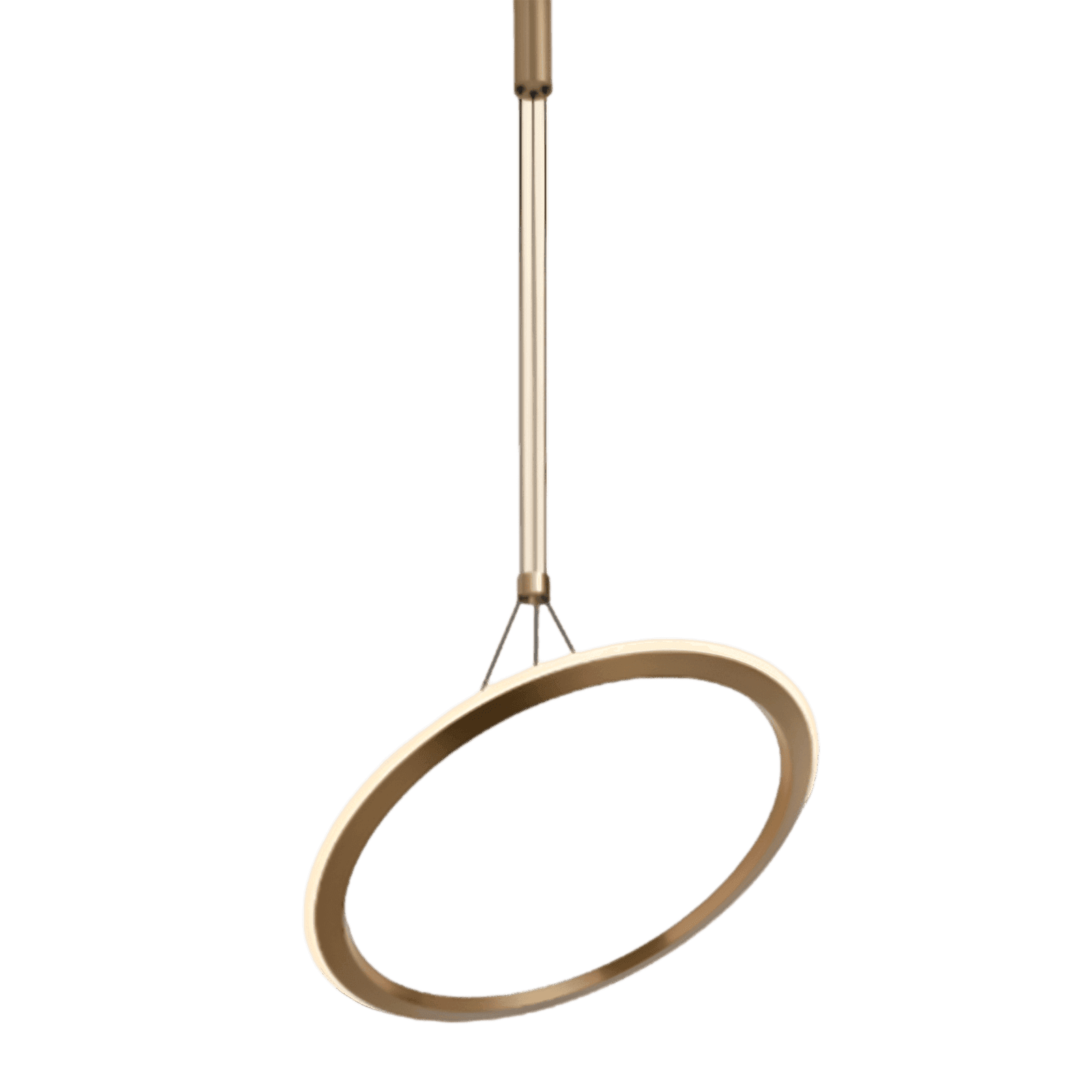 Modern Gold Hanging Circle Ceiling Light CP189