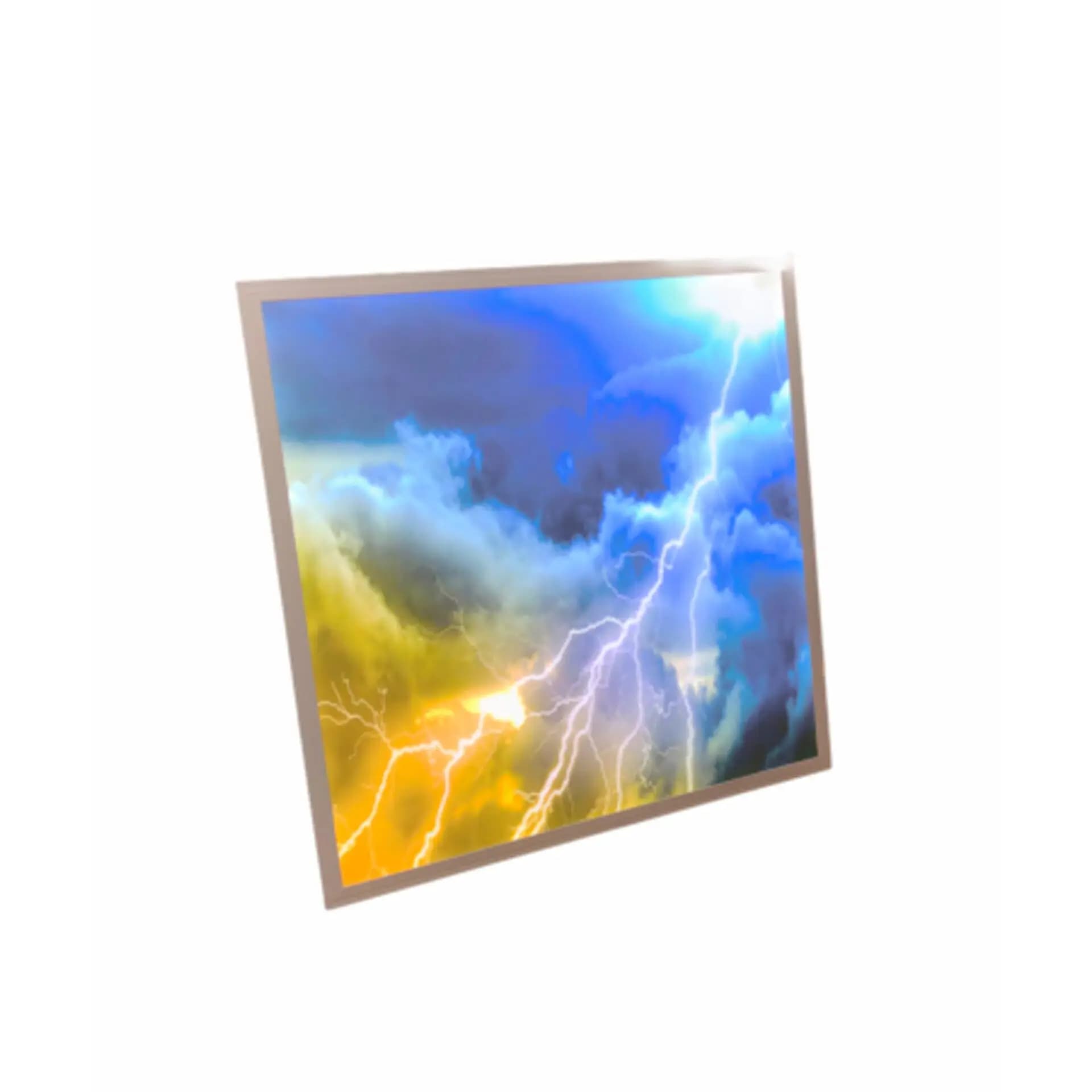Storm & Lightning LED Panel Light | 600 x 600mm | Anti-Yellowing